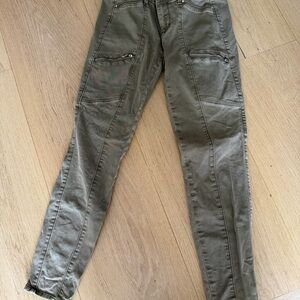 White House Black Market. — The  Skinny Ankle Pants — Olive Green